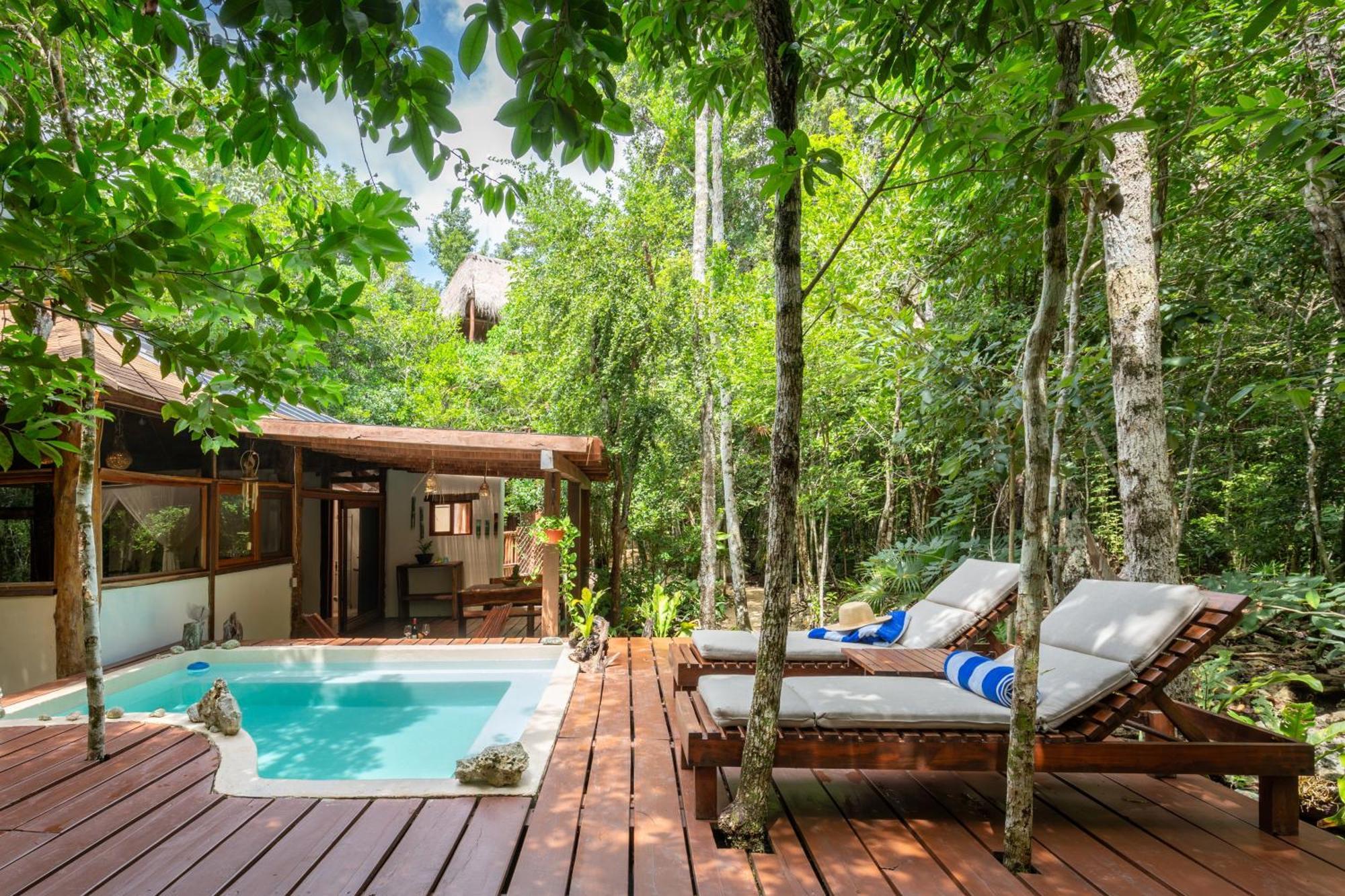 Pepem Holistic Experience - Peaceful Retreat Near Tulum (Adults Only) Villa Exterior foto